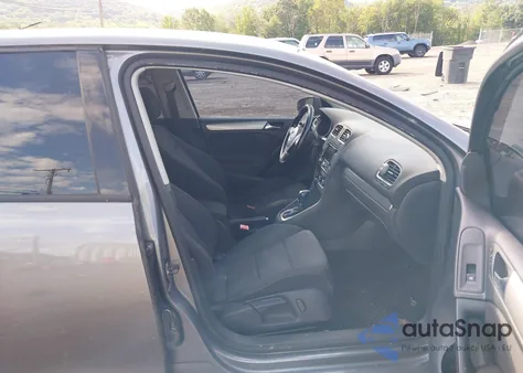 2012 Volkswagen Golf Tdi 4-Door из США, поврежденный, VIN WVWDM7AJ6CW322634